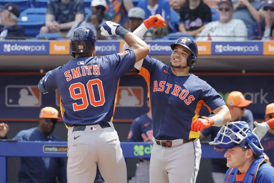 MLB: Spring Training Houston Astros at New York Mets Cam Smith