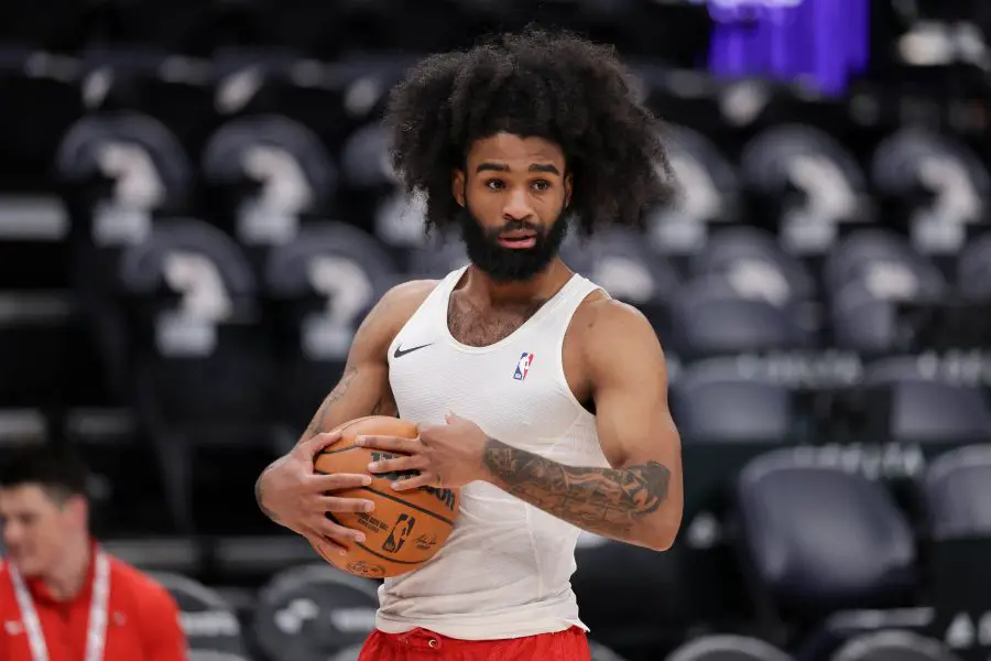 NBA: Chicago Bulls at Utah Jazz, Coby White