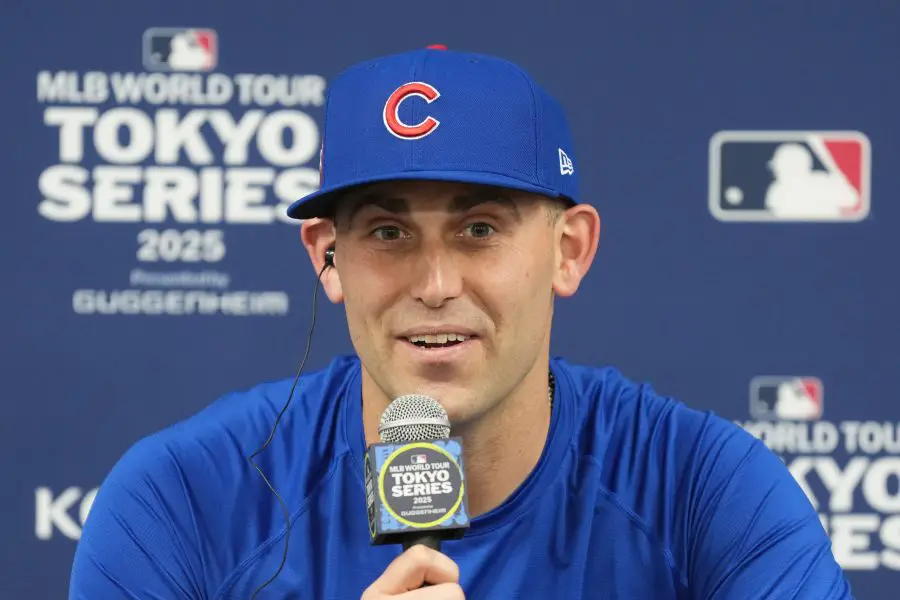 MLB: Spring Training Chicago Cubs at Hanshin Tigers Matthew Boyd