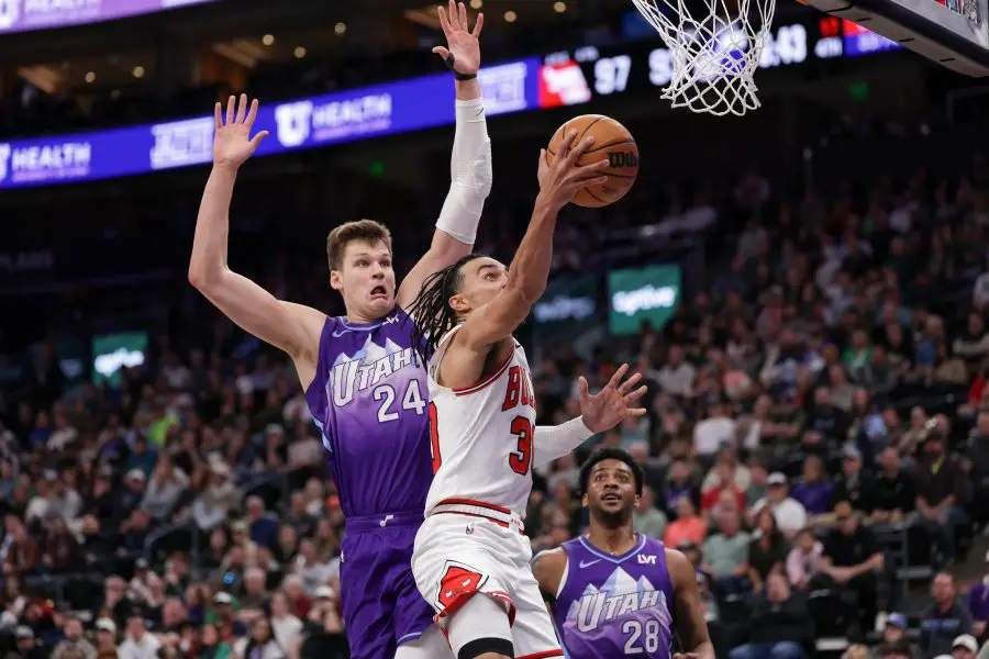 NBA: Chicago Bulls at Utah Jazz