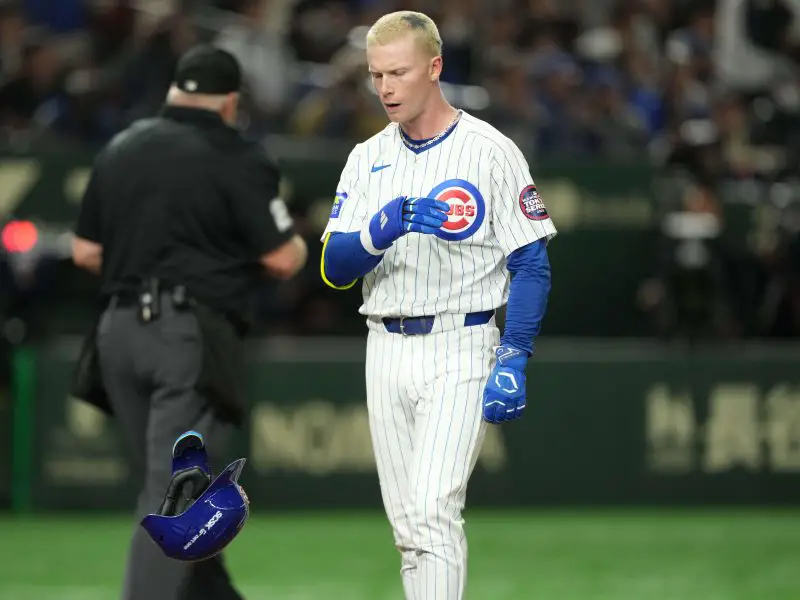 MLB: Los Angeles Dodgers at Chicago Cubs,Pete Crow-Armstrong