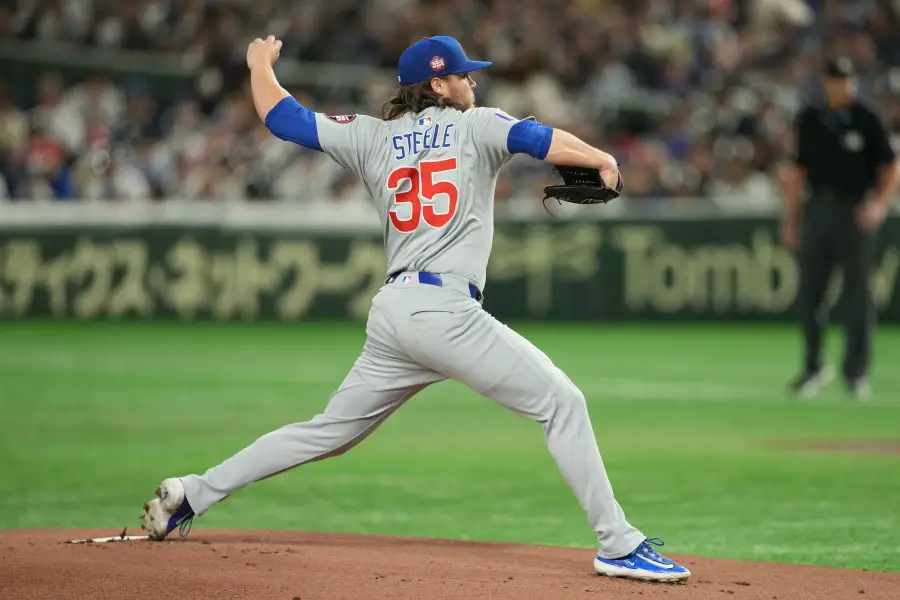 MLB: Los Angeles Dodgers at Chicago Cubs Justin Steele