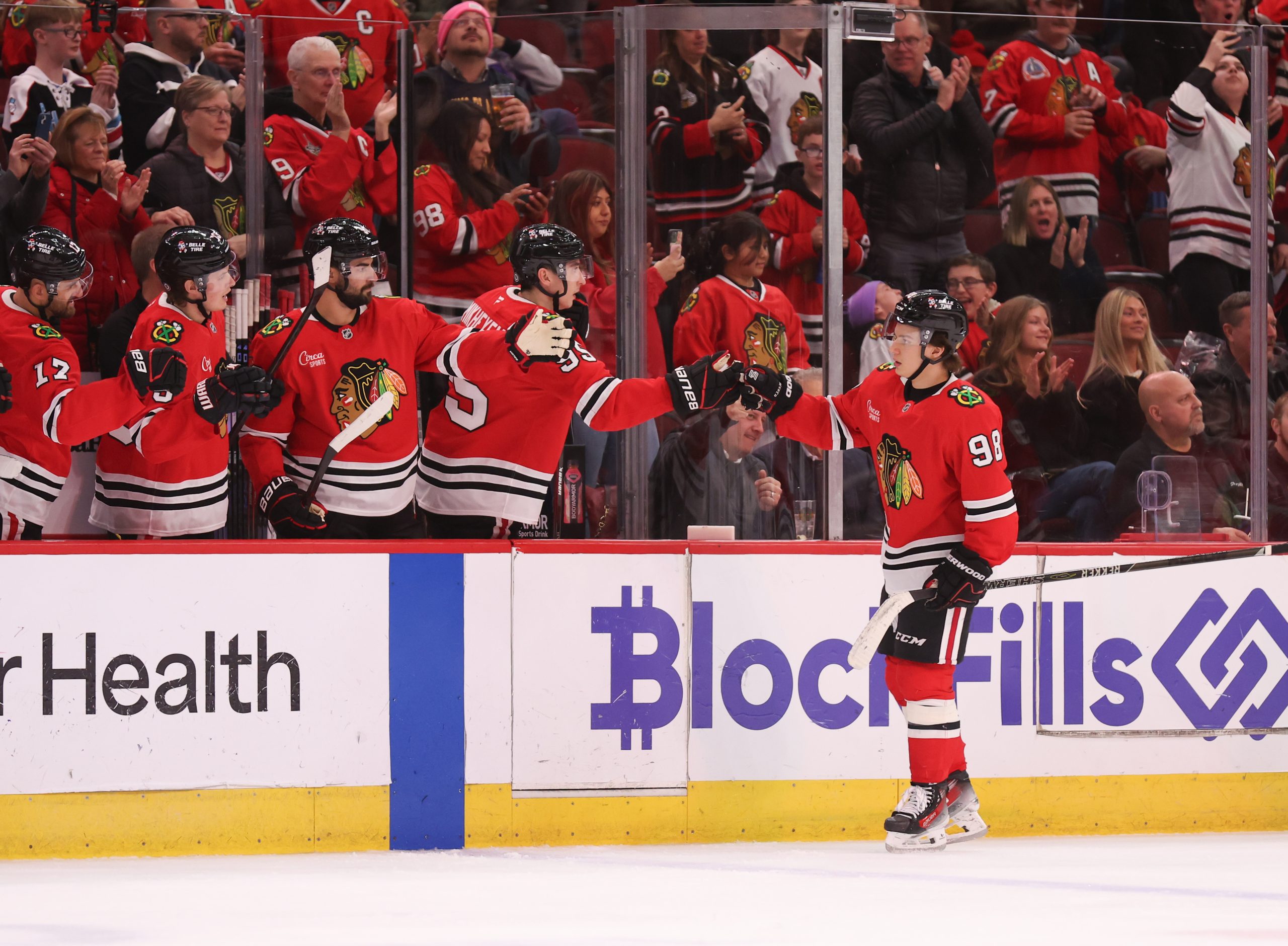 Chicago Blackhawks’ young star loves the city and being a part of the team’s growing core