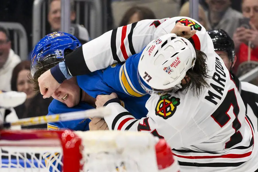 NHL: Chicago Blackhawks at St. Louis Blues