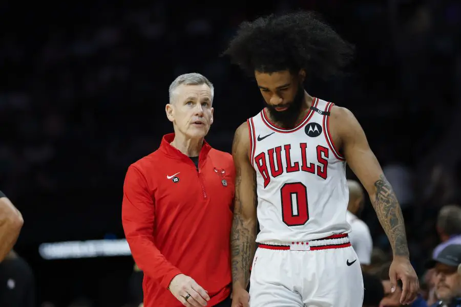 NBA: Chicago Bulls at Charlotte Hornets Coby White